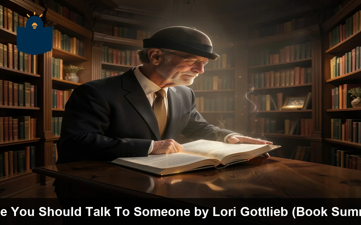 Maybe You Should Talk to Someone by Lori Gottlieb: Book summary and key lessons