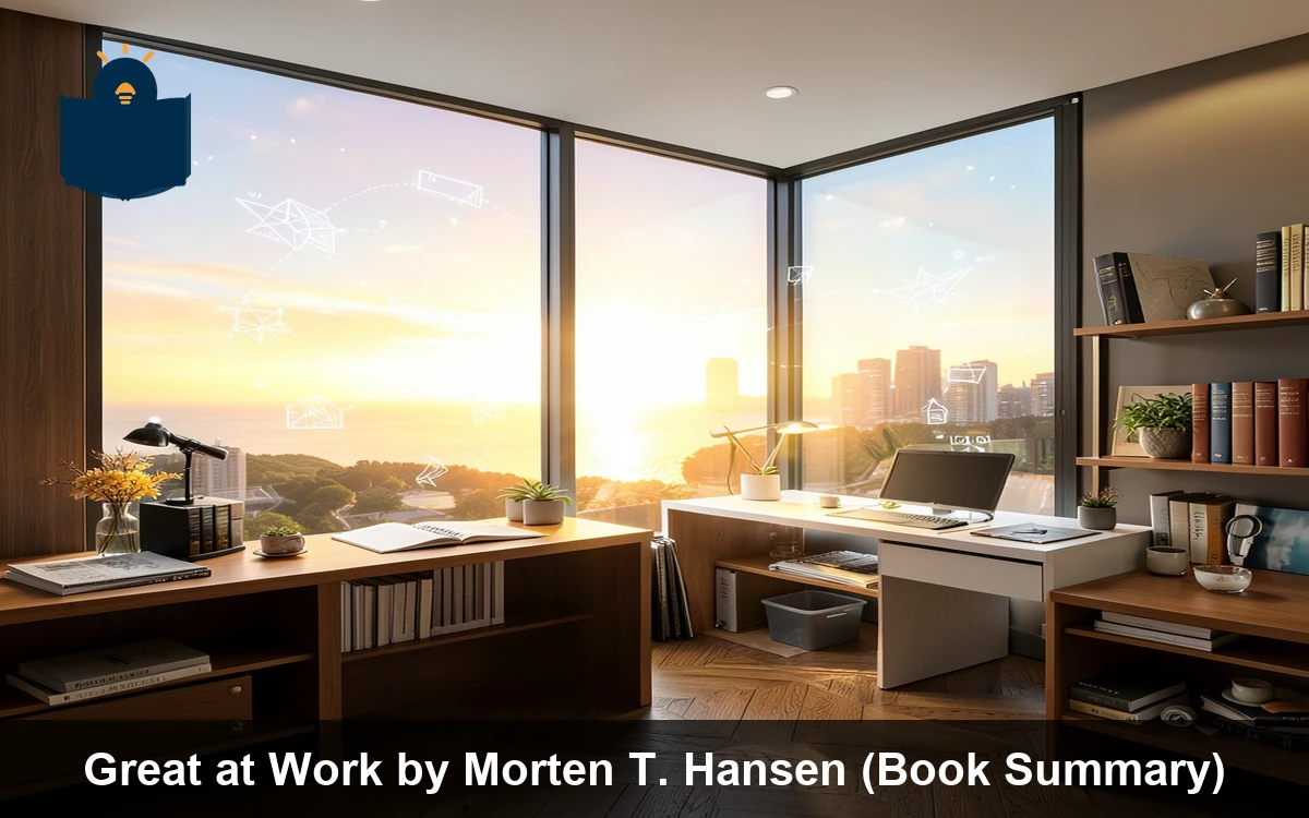Great at work by morten t. hansen: how to work smarter and perform better